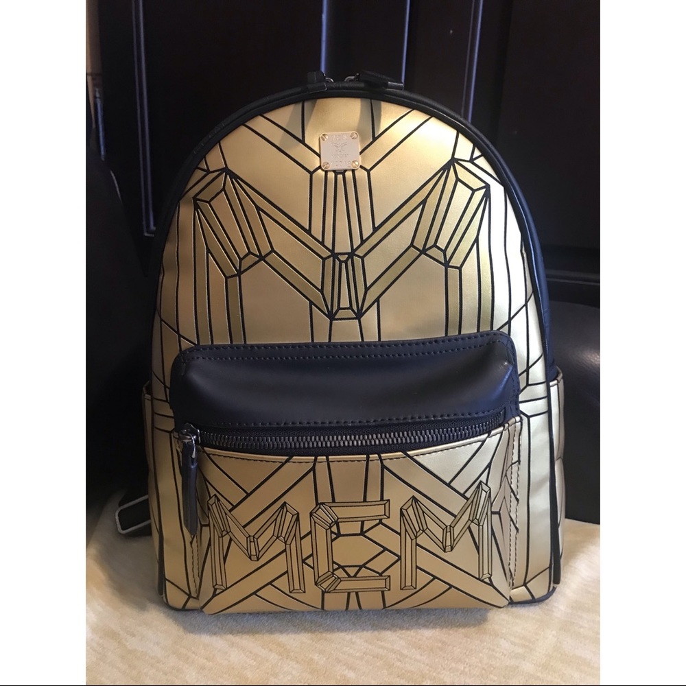 Mcm Metallic Bionic Series Backpack - image 2